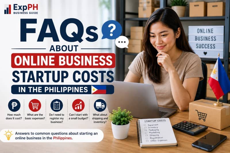 FAQs About Online Business Startup Costs in the Philippines